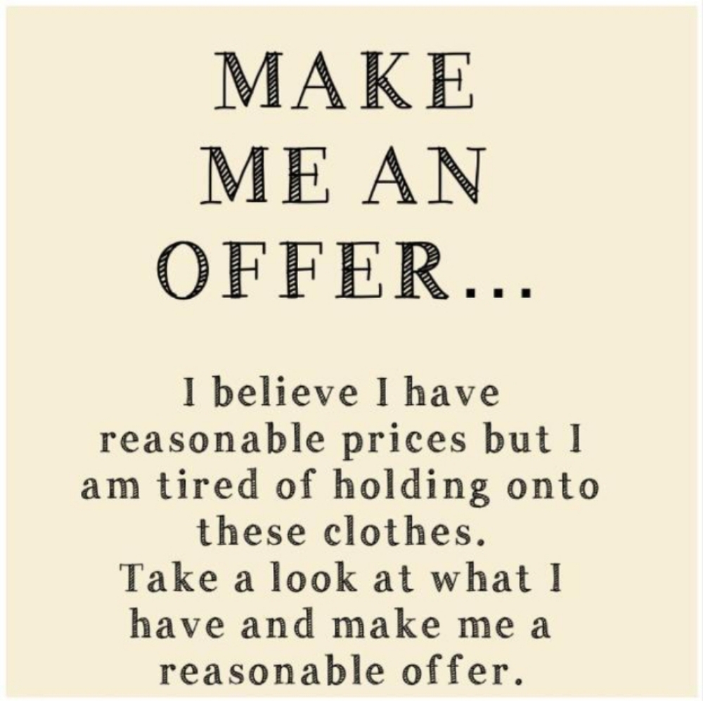 Everything in my closet :)